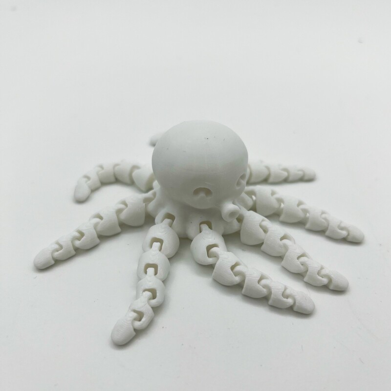 3D打印章鱼乌贼模型创意摆件多关节可动儿童玩具网红摆地摊同款|undefined