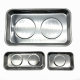 Magnetic bowl stainless steel magnetic storage bowl five-piece accessories storage tray magnetic tool bowl 3-inch 4-inch 6-inch tool tray
