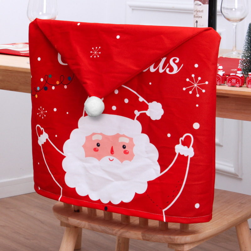 creative cartoon Christmas double-sided decorations for elderly