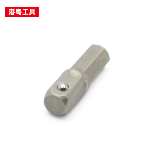 Wholesale 25mm sleeve adapter 1/4 hex handle to square shank adapter electric drill sleeve extension rod