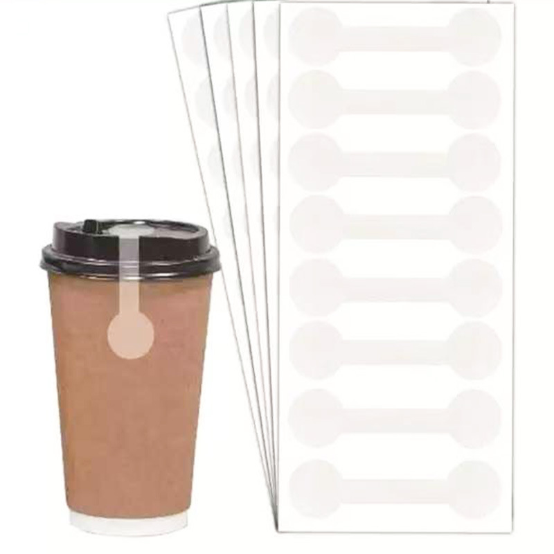 Pet Label Sub-Bottle Seal Sticker Multi-Specification Pvc Self-Adhesive Cosmetic Bottle Seal Long Strip Sealing Sticker