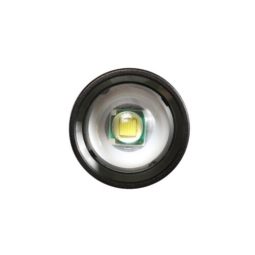 Factory direct sales cross-border new T6 strong light long-range flashlight USB charging telescopic zoom flashlight mini flashlight