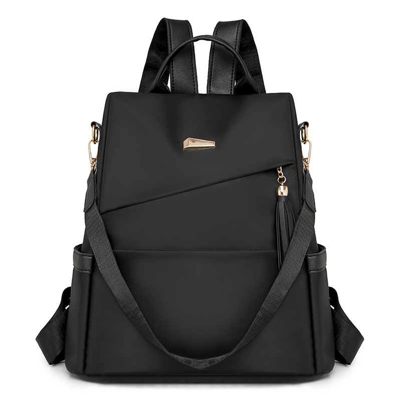Mochila para mujer Mochila de nylon Casual Nuevo Commuter 2025 Mochila Mochila Simple Moda Ladies Travel Todo fósforo