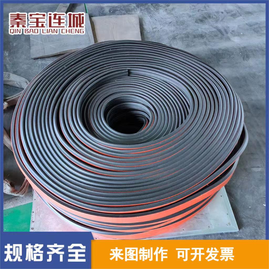 隧道桥梁背贴式止水条橡胶止水带中埋式遇水膨胀止水带钢边止水带