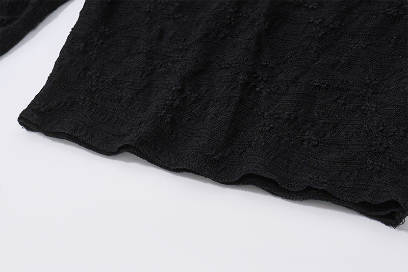 Title 11, Seksi Saf Arzu Oyuklu Uzun Kollu Tişört ve Hot ...