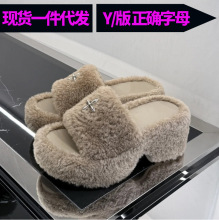 ����9cm~ʮ�ֻ�smfk�߸�ëë��ЬŮ�⴩�¶�����ɫ���һ����Ь