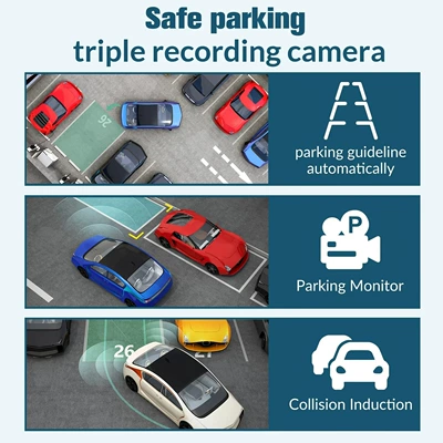 Driving recorder and rear and internal