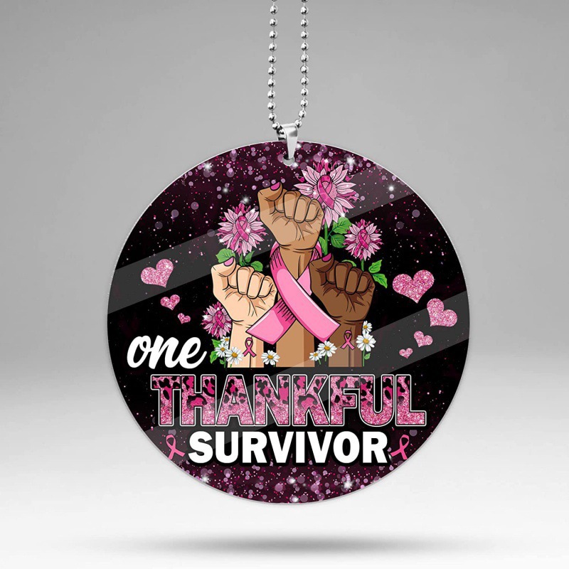 Nuevo acrílico 2D cinta rosa accesorios para automóviles, accesorios de guerreros