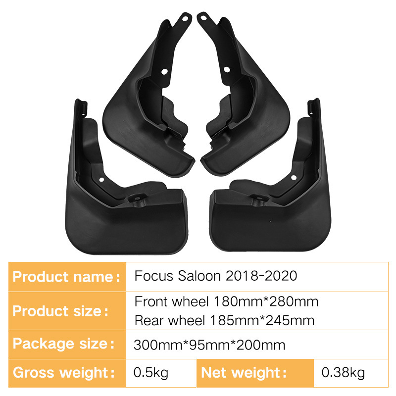 Aplicable a Ford 2018 - 2020 Focus Saloon Fender Pilote comercio exterior transfronterizo