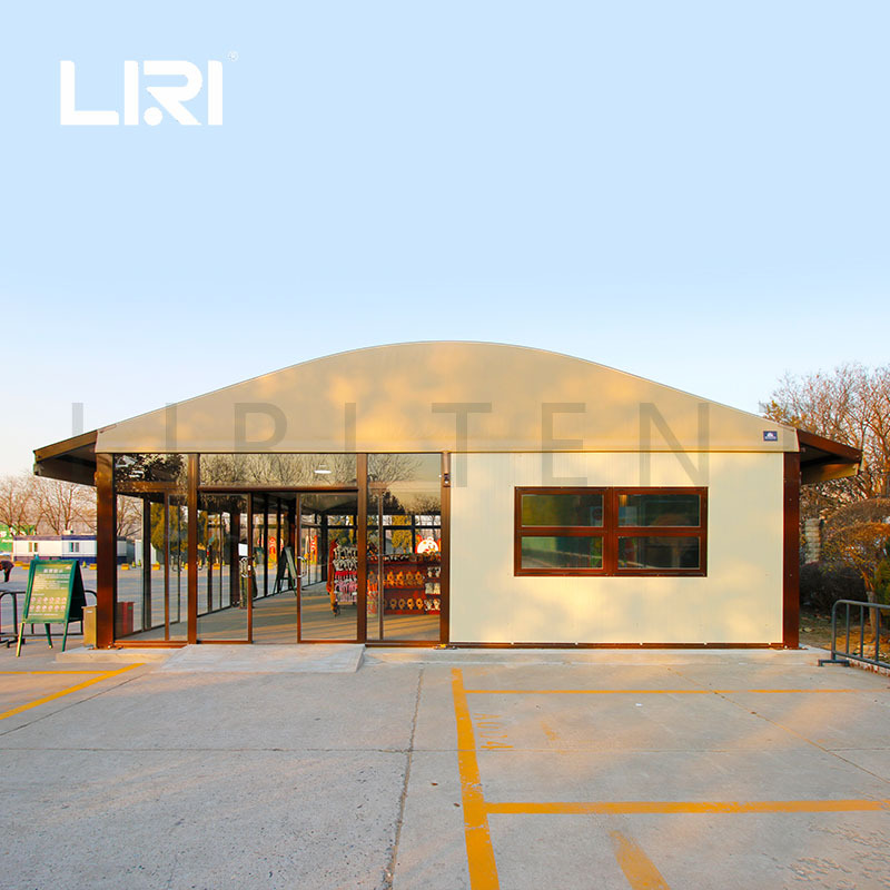 上海游乐场景区弧顶帐篷 游戏区主题活动篷房 小型纪念品售卖店