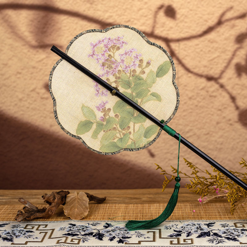 Ventilador de cintura plegable de estilo antiguo, bambú, flecha, traje de Han, cheongsam, falda de caballo, espectáculo fotográfico, regalo de estilo nacional, portátil