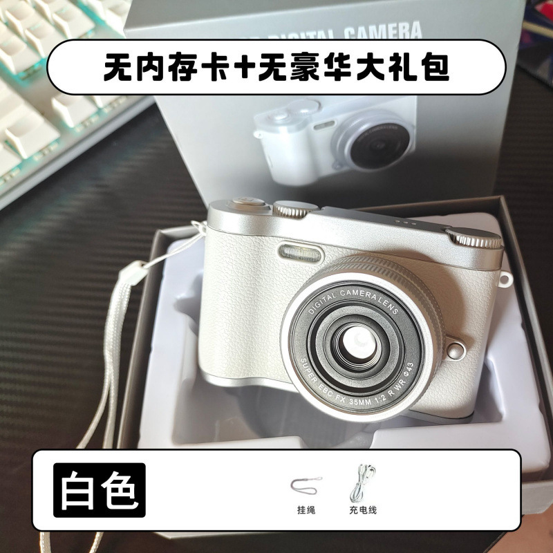 9600Wピクセルフリップスクリーンデュアルカメラデジタルカメラキャンパス学生ポラロイド写真撮影は携帯電話にアップロードできます|undefined