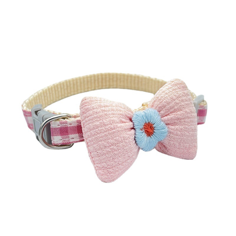 Collar de mascotas, cuerdas de tracción, dibujos animados, collares de peluche, collares de gatos, collares de perros, artículos para perros