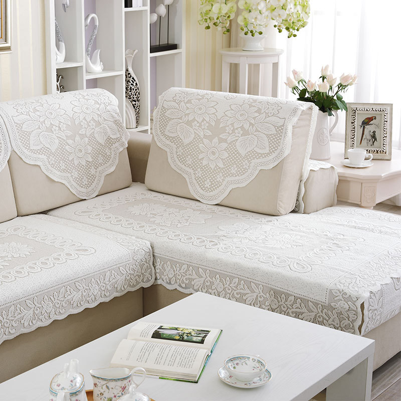 European Romantic Stretch Sofa Cover Scratch Resistant Protector_voghion.com