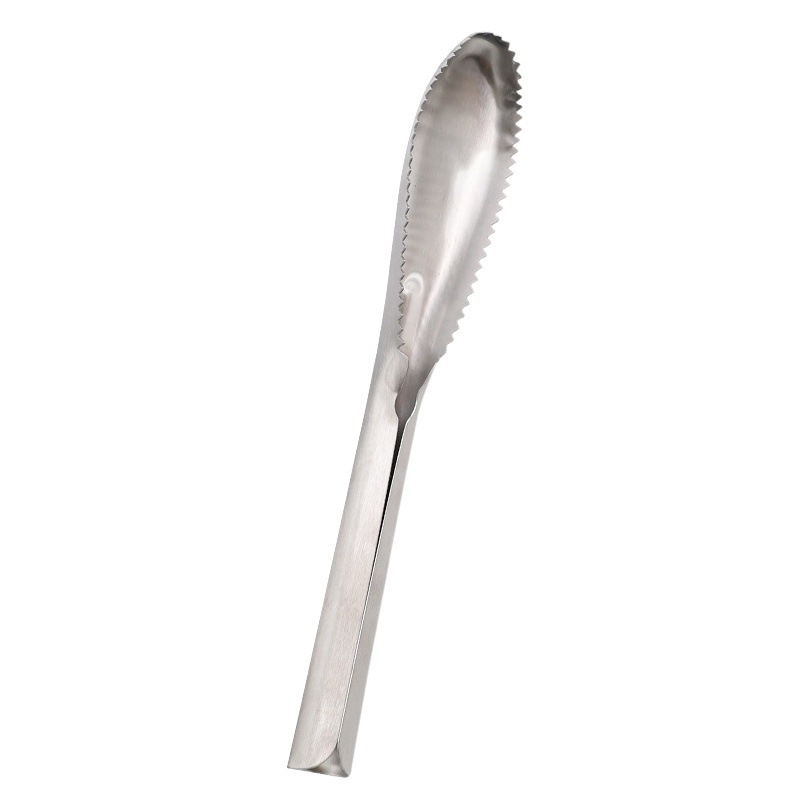 Fish Scale Scraper Stainless Steel Fish Peeler Fish Killing Knife Scale Removal Tool Splash-Proof Design Household Peeler