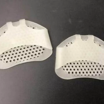 Источник Заводская прямая передняя подушка для ладони подушка для передней стопы подошва декомпрессионная Подушка силиконовая Передняя подушка для ладони Подушка половинного размера, дышащая