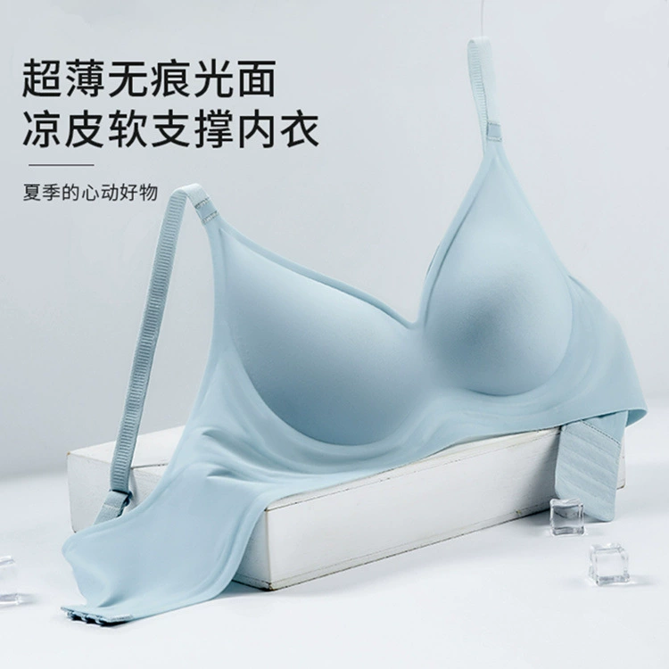 Ultra thin breathable underwear, wireless bra, push up bra