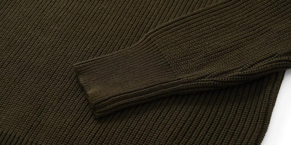 Half Zip Stand Up Collar Sweater, Men's Autumn And Winter Knitted Sweater, Thread Sweater, Hoodie Trend_voghion.com