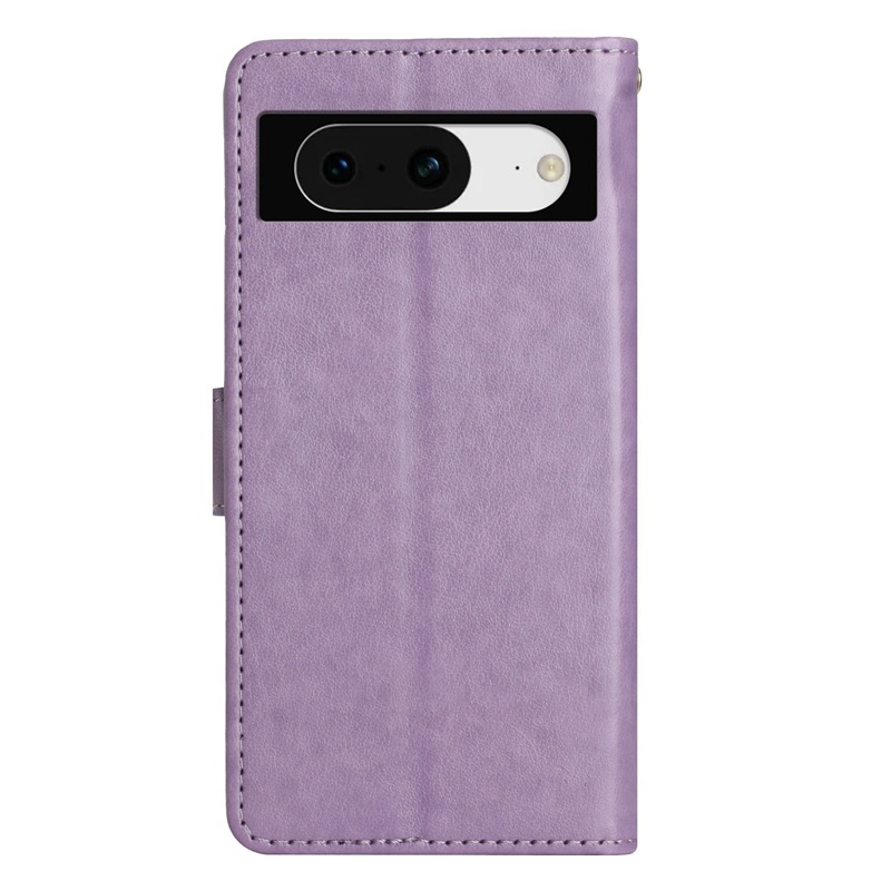 Suitable for Google 8 Pro Butterfly Embossed Pattern Phone Leather Pixel 7A Solid Color Full Package Protective Case_voghion.com