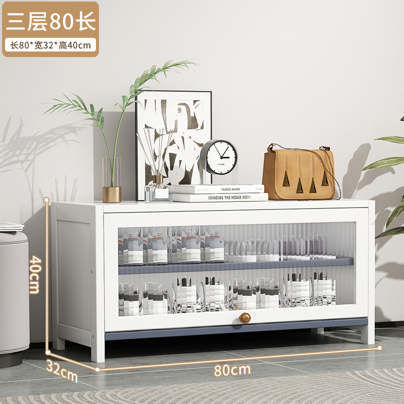 흰색 [창홍문 일반 스타일] 3겹 길이 80cm (넓혀진 32CM)