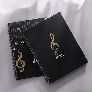 4 Music Score Folders, Transparent Insert Bags, Piano Score Folders, Choir Score Folders, Music Score Storage Books, Waterproof