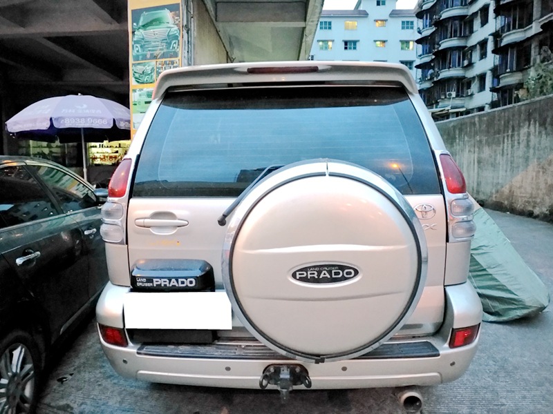 Suitable for 2003-2009 Toyota Old Model Prado Fj120 4000 Modified Special Fixed Wing