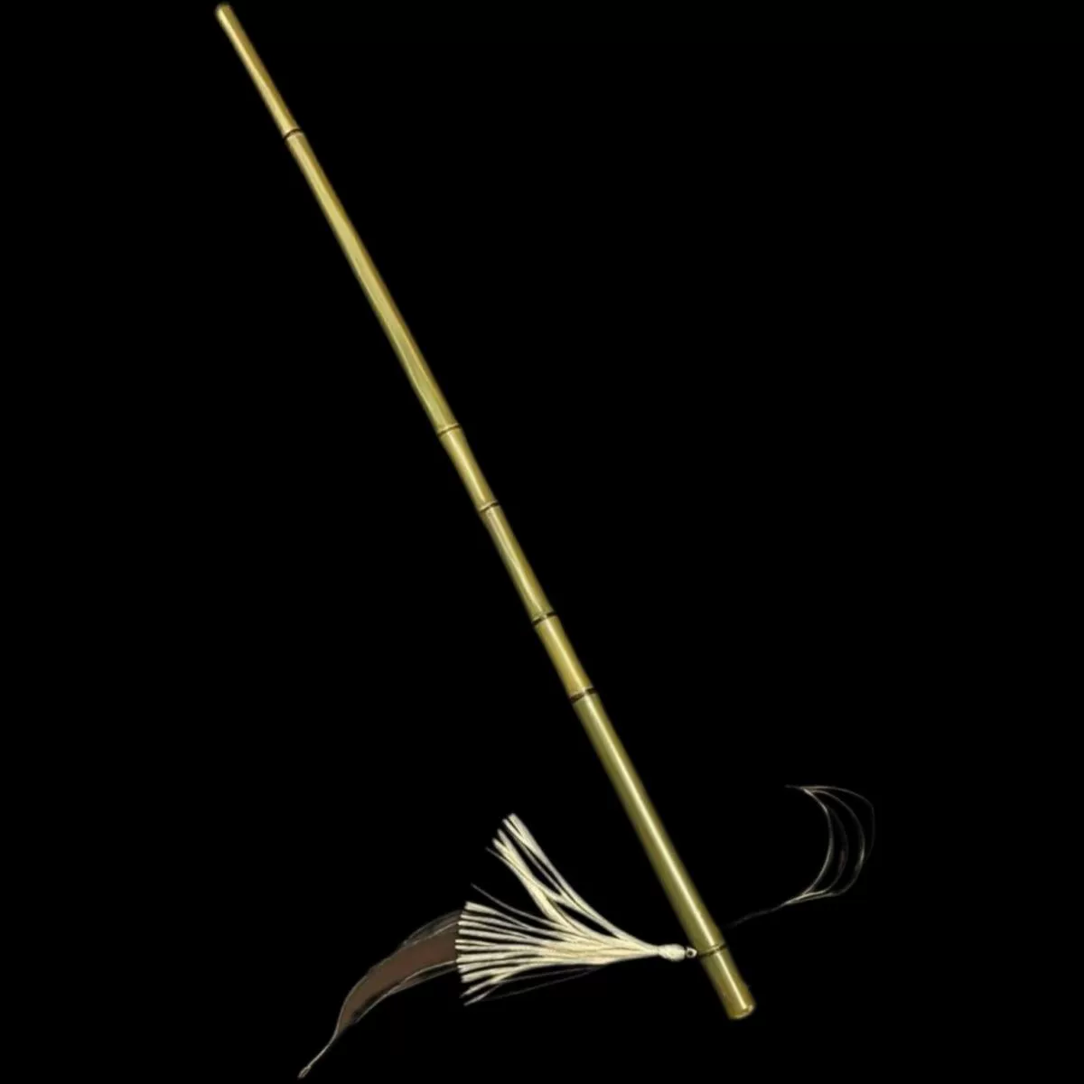 Полутвердый специальный бамбуковый готовый продукт, ручная полированная обучающая палочка, игрушка, ручная бамбуковая палочка, древний стиль, учительская бытовая палочка для кошек