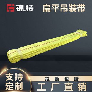 Synthetic Fiber Sling for Industrial Crane Lifting, Wear-Resistant 2t Ton 2m
