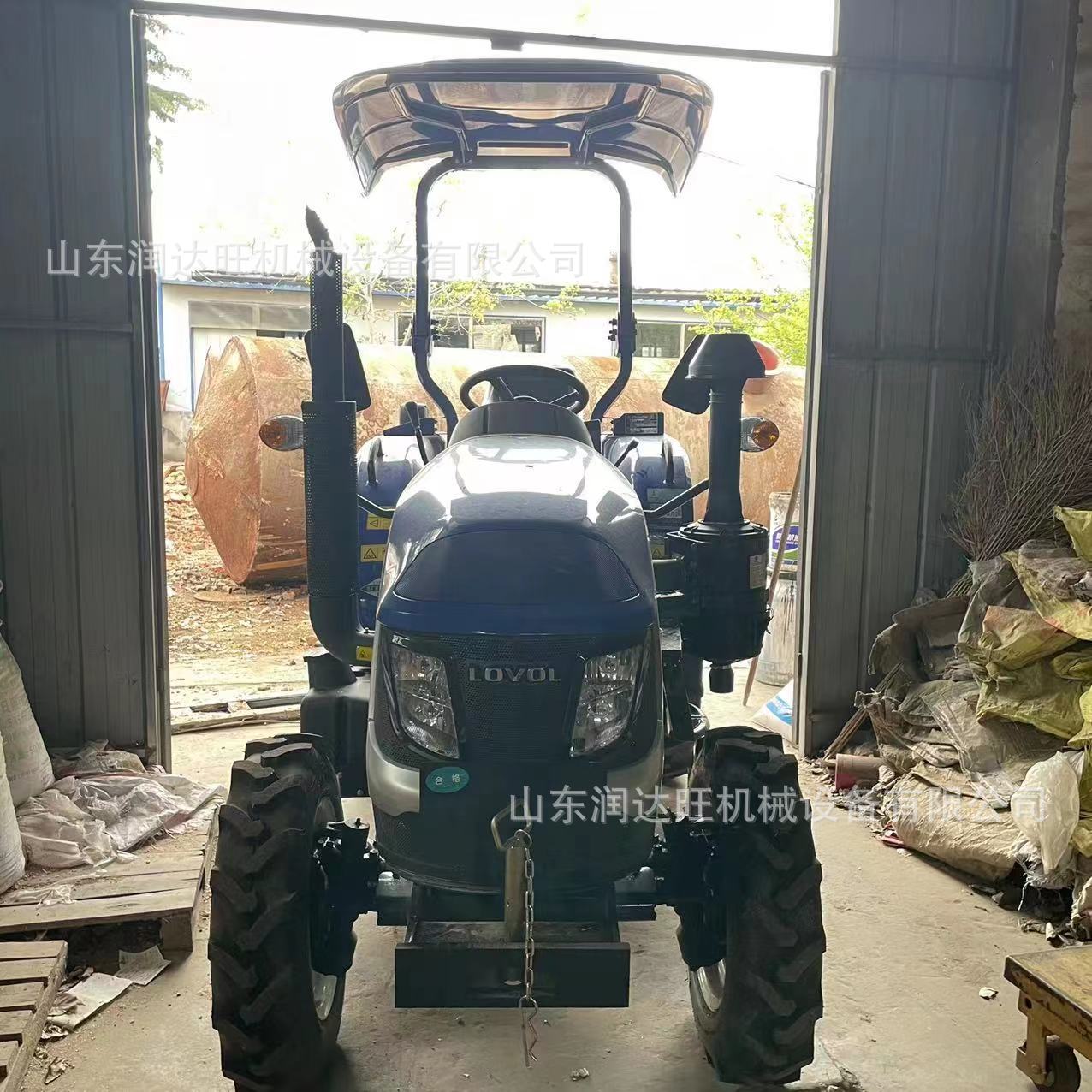 雷沃欧豹M504-E(G4)四轮拖拉机 四驱犁地旋耕起垄覆膜50拖拉机