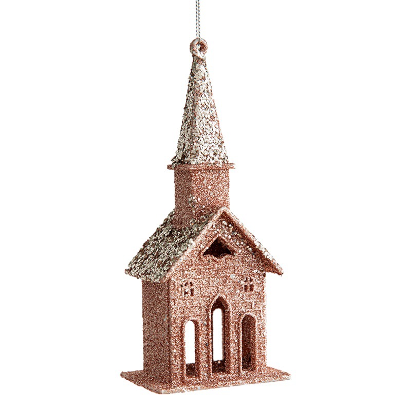 Adornos navideños de renos con purpurina, decoraciones navideñas, adornos para árboles de Navidad, suministros para crear ambiente, venta al por mayor