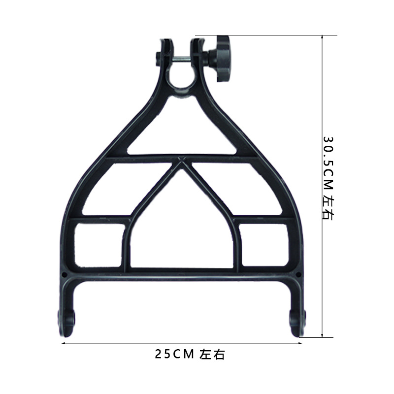 단일 지지 휠 브래킷