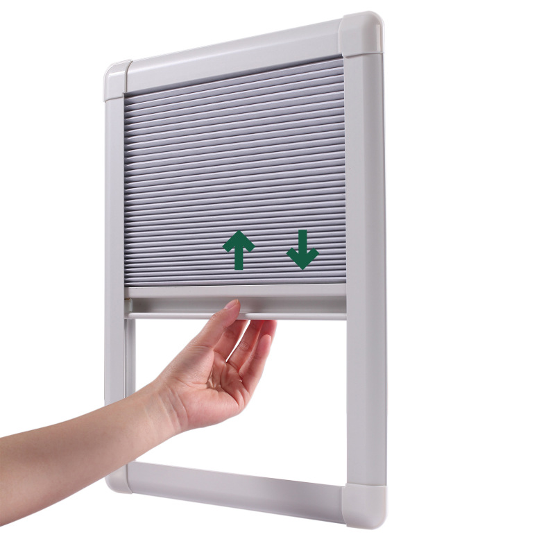 Factory Customized Sun Protection and Heat Insulation Punch-Free French Door Honeycomb Curtain Embedded Curtain Cross-Border Dedicated to Balcony Office Factory Customized Sun Protection and Heat Insulation Punch-Free French Door Honeycomb Curtain Embedded Curtain Cross-Border Dedicated to Balcony Office