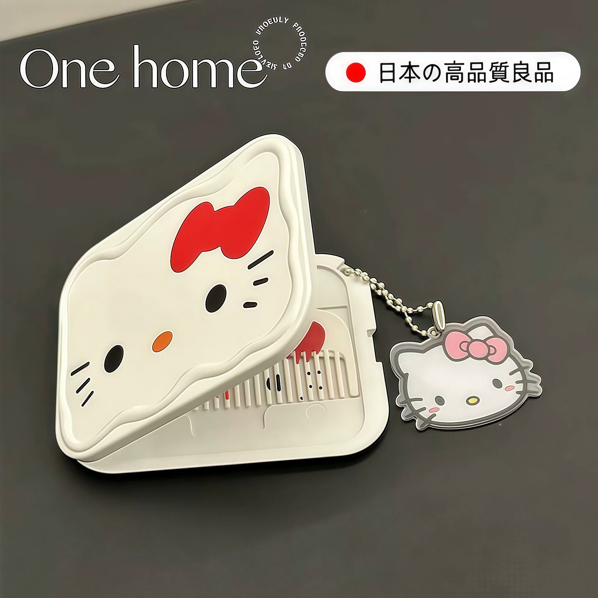 Hello Kitty, японский ручной складывающийся милый зеркало для студентов