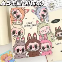 Крошечная карта-книга A5 детская мультфильм милый утолщённой супер твёрдой оболочки три дюйма четыре квадрата сетка коллекции игровых карточек звёздное преследование альбом