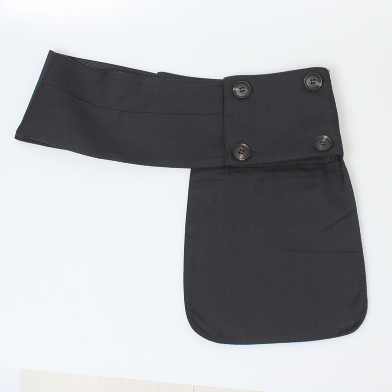 Pocket Female Suit Cloth Elastic Waist Decoration Black Belt display picture 2