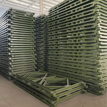 厂家供应321贝雷架贝雷片装配式公路钢便桥 贝雷梁加工异形贝雷片