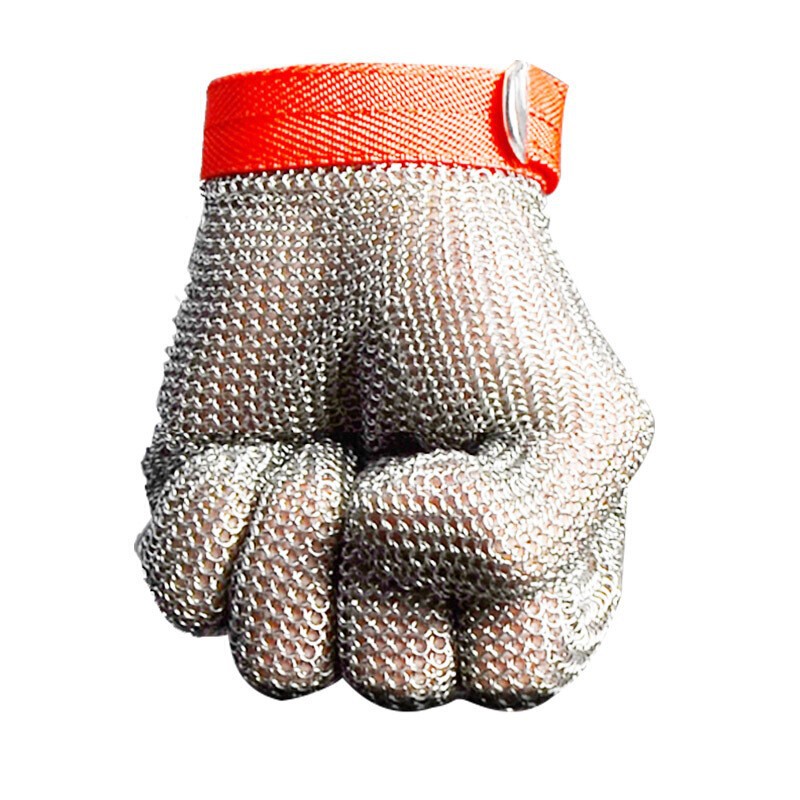美国HONGCHO钢丝手套 屠宰防切割手套裁剪手套钢圈手套