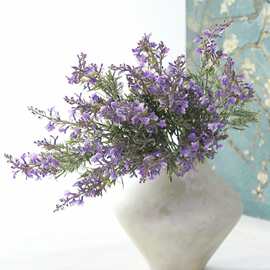 仿真花薰衣草塑料假花小仙薰衣草蝴蝶花花材鼠尾草家居装饰花艺