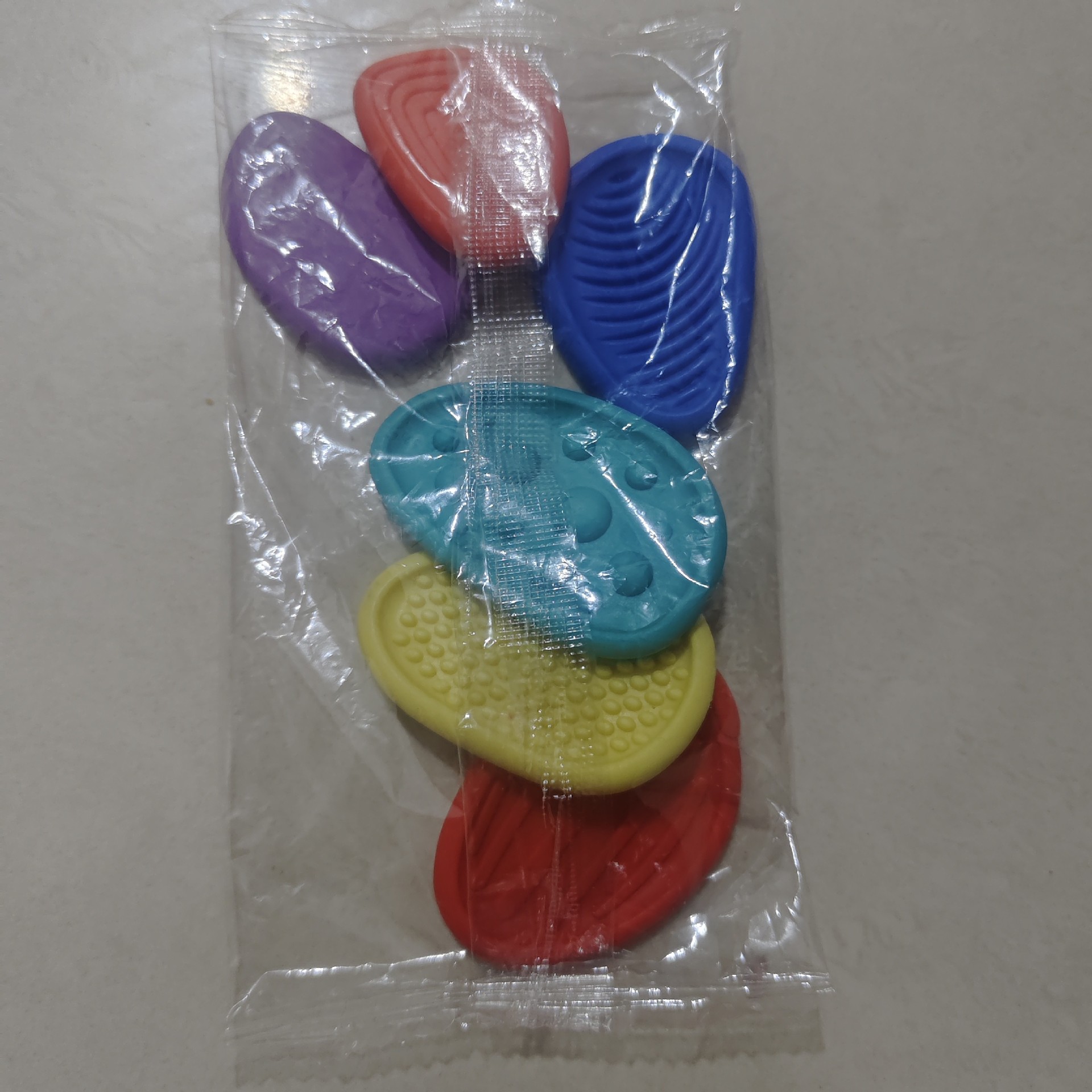 Juguetes Fidget transfronterizos juguetes sensoriales coloridos piedra suave para estudiantes autistas artefactos creativos de alivio del estrés