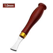 皮革压线器 浅圆压线器 浅槽压线器划线器 DIY皮革扇形压边工具有