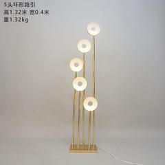 炸裂纹客厅茶几沙发旁落地灯简约个性书房卧室装饰气氛围落地灯具
