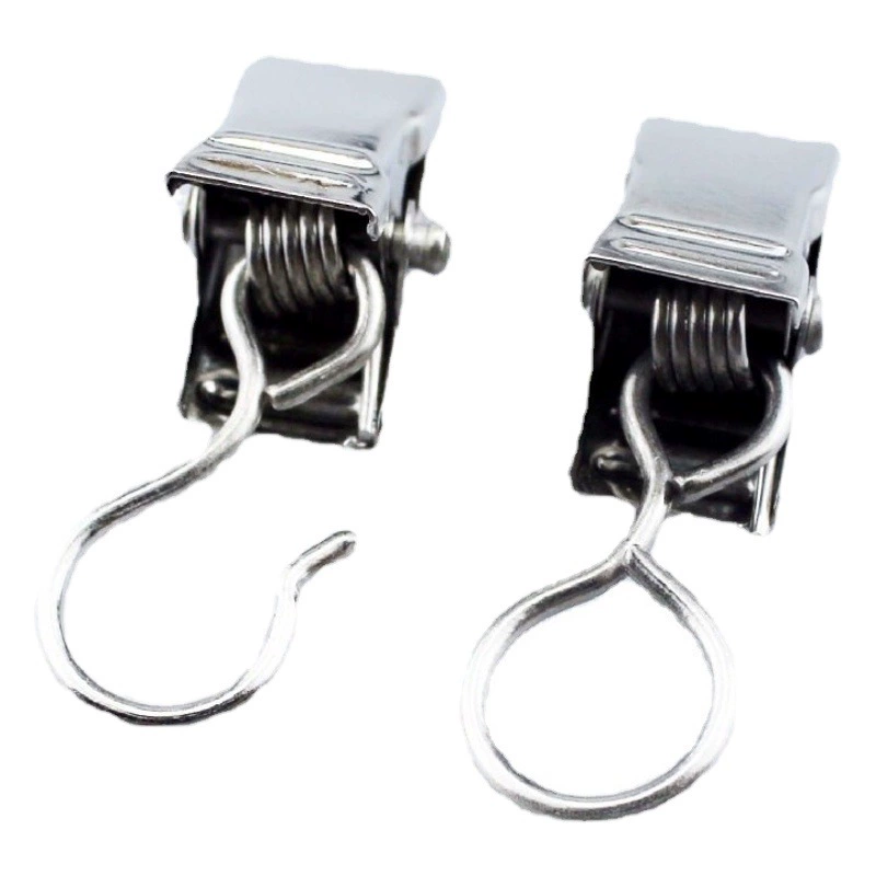Открыть Закрыть Занавес Зажим Зубчатый Ремень Петля Занавес Пряжка Металлический Зажим Занавес Душ Зажим Крюк