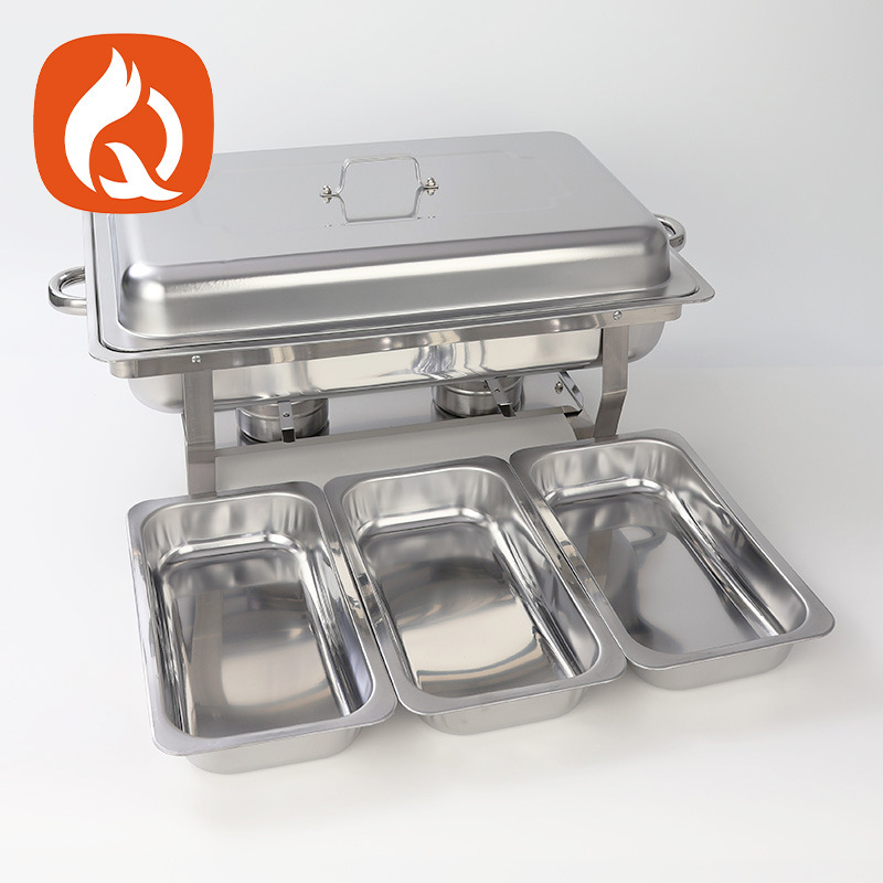Amazon Stainless Steel Alcohol Stove Cross-Border Buffet Stove Alcohol Heating Stove Restaurant Buffet Stove Foldable