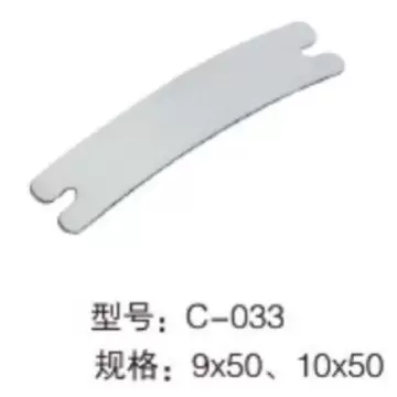 厂家现货 拱形不锈钢弹片点餐灯箱弹片超薄灯箱弹片五金配件批发