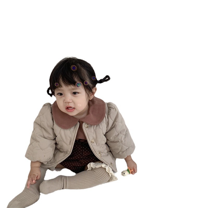 Capa de algodón para niños invierno coreano ropa de invierno para bebés abrigos de algodón de invierno para niñas chaqueta de algodón de invierno para bebés