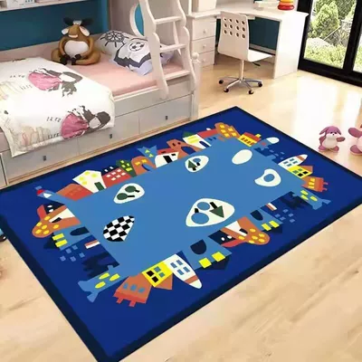 Classroom Carpet Bedroom Carpet, Avtomobil döşəmə paspasları - house-rotation-60-90cm-doormat
