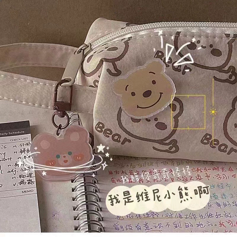 Бренд-карман для школьников, вместительная клубника, Organizer bags, корейский стиль