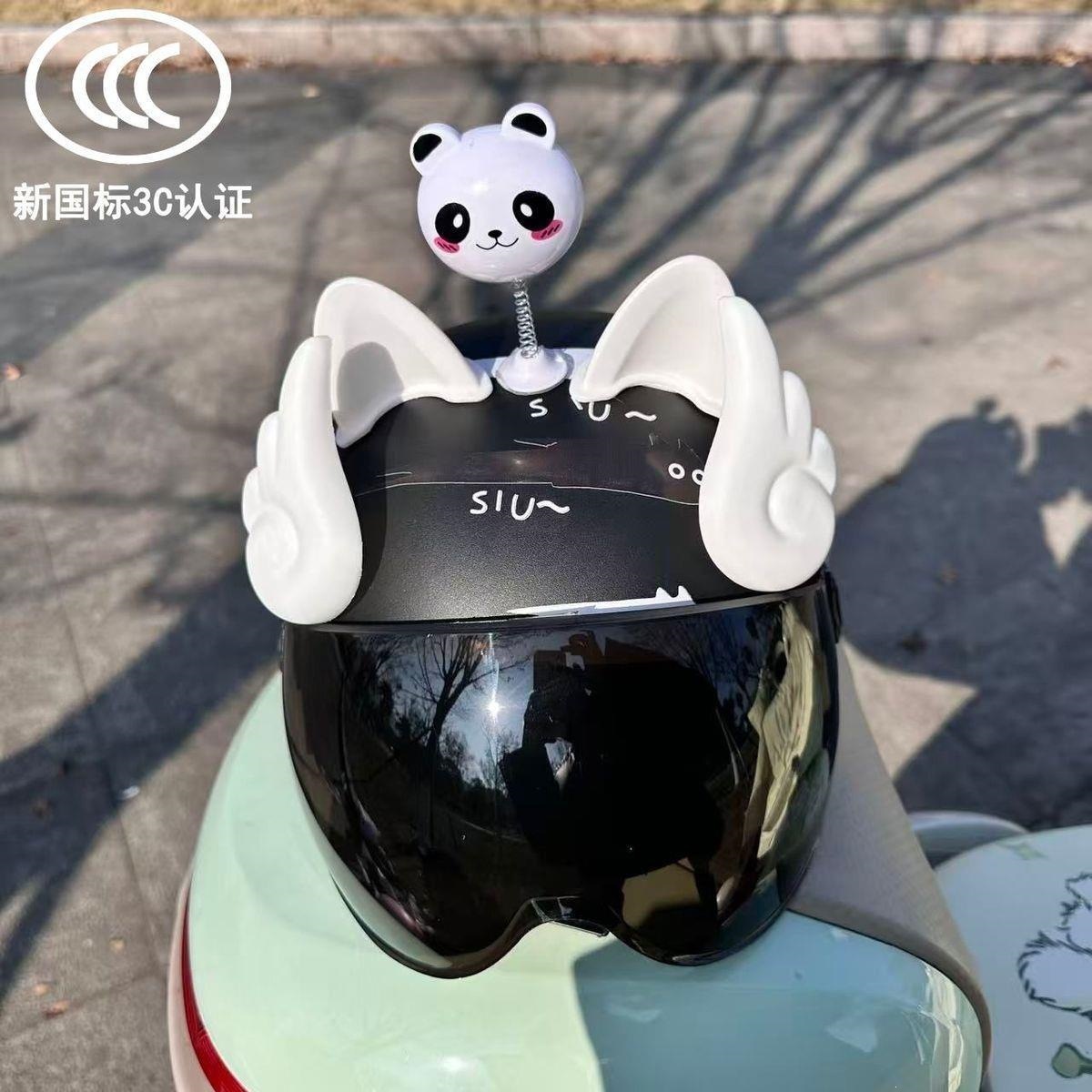 Newly certified adult helmet for men and women, suitable for all seasons, for electric vehicles and motorcycles, personalized, comfortable, sun-shielding, and safe