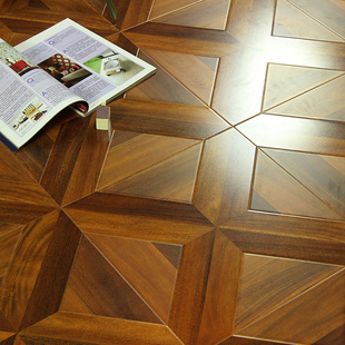 Wood floor parquet reinforced composite environmental protection wear-resistant waterproof 12mm household commercial fish bone parquet factory outlet