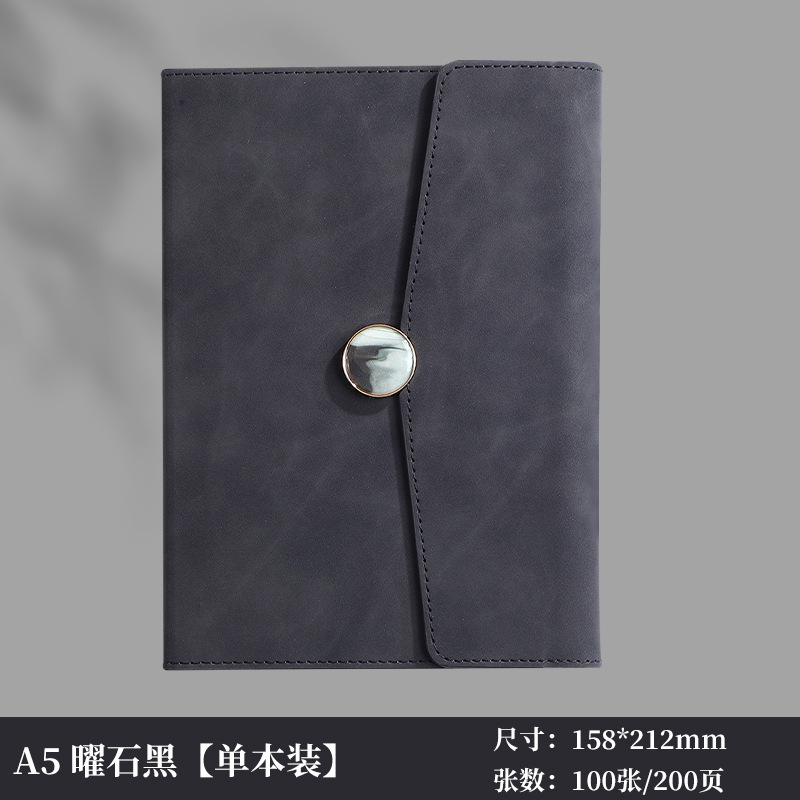 2025年新款a5笔记本定制logo加厚会议记录本记事本商务会议记录本|undefined